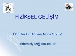 FZKSEL GELM r Gr Didem Mge SYEZ didem