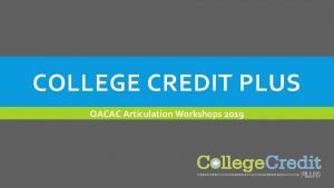 Oacac articulation Oacac articulation