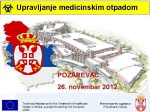 Medicinski otpad prezentacija Medicinski otpad prezentacija