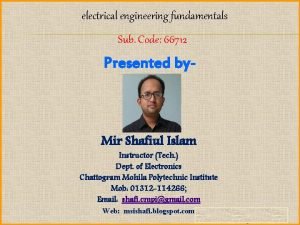 Electrical engineering fundamentals 66712 pdf