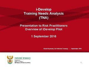 Tna risk management