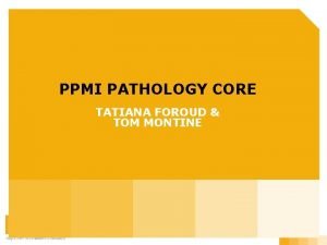 Core pathology