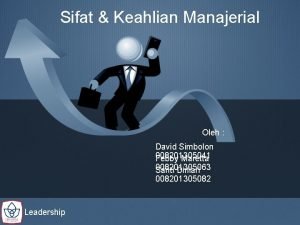Sifat dan keterampilan manajerial