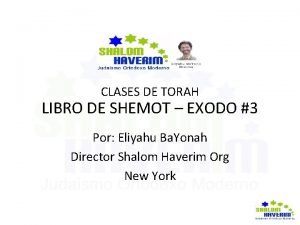 Shemot 3
