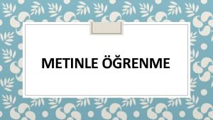 Iyi düzenlenmiş metin yapısı Iyi düzenlenmiş metin yapısı