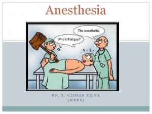 Anaesthesia meaning