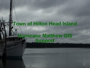 Hurricane matthew hilton head island