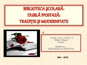 BIBLIOTECA COLARDUBL IPOSTAZ TRADIIE I MODERNITATE coala cu