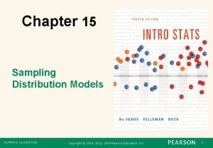 Ap stats chapter 17 sampling distribution models