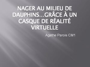 Réalité virtuelle