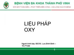 BNH VIN A KHOA THNH PH VINH I