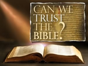 Trustworthiness in the bible