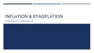 Stagflation definition