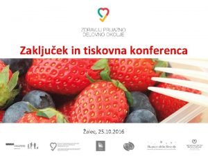 Zakljuek in tiskovna konferenca alec 25 10 2016