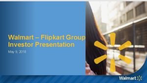 Flipkart investor relations