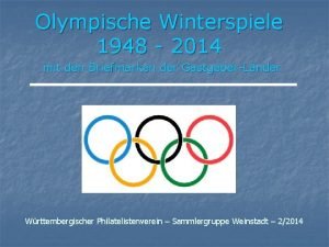 Olympische Winterspiele 1948 2014 mit den Briefmarken der