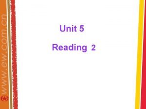 Unit 5 Reading 2 The Teaching Aims 1