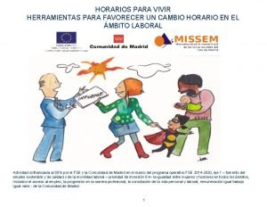 HORARIOS PARA VIVIR HERRAMIENTAS PARA FAVORECER UN CAMBIO