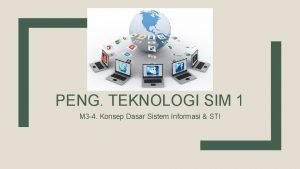 PENG TEKNOLOGI SIM 1 M 3 4 Konsep