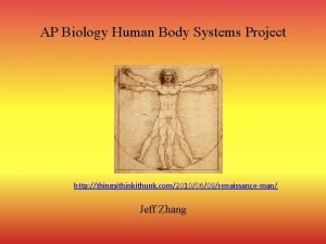 Ap biology body systems