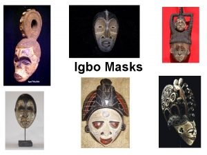 Igbo masks and their meanings