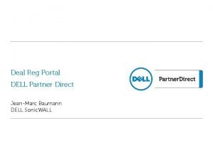 Dell partner portal