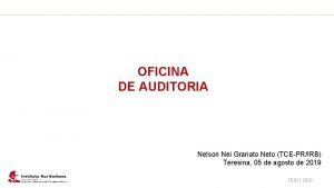 Plano de Ao IRB OFICINA DE AUDITORIA Nelson