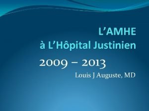 Louis auguste md