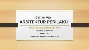 Sri astuti indriyati Sri astuti indriyati