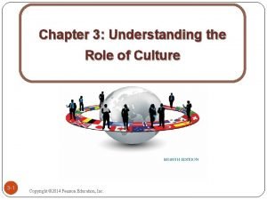 Understanding the role of culture