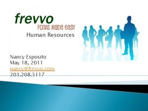 Human Resources Nancy Esposito May 18 2011 nancyfrevvo