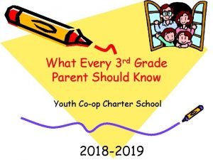 What Every 3 rd Grade Parent Should Know