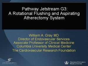 Pathway Jetstream G 3 A Rotational Flushing and