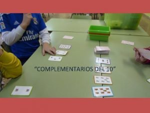 COMPLEMENTARIOS DEL 10 OBJETIVO DEL JUEGO Conseguir el