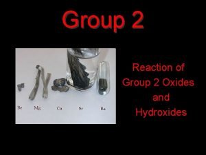 Beryllium oxide reaction with water