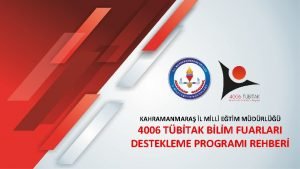 KAHRAMANMARA L MLL ETM MDRL 4006 TBTAK BLM