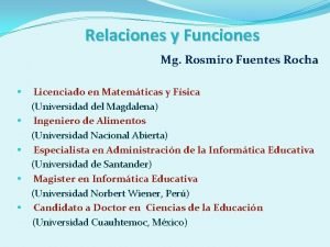 Rosmiro fuentes Rosmiro fuentes