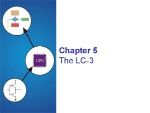 Chapter 5 The LC3 Instruction Set Architecture ISA