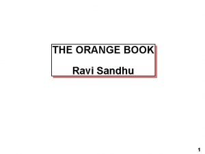 Orange book security