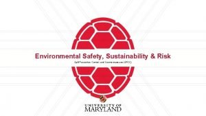 Environmental Safety Sustainability Risk Spill Prevention Control and