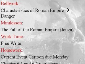 Roman empire characteristics