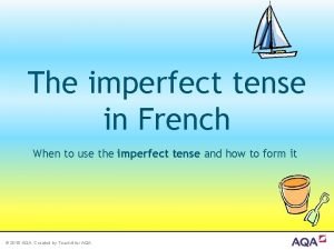 French imperfect endings