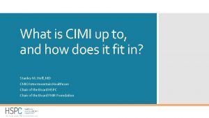 What is cimi