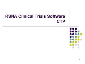 Rsna ctp anonymizer Rsna ctp anonymizer