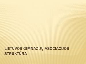 Lietuvos gimnazijų asociacija