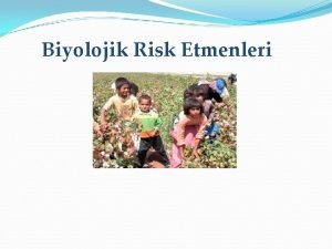 Biyolojik risk isareti Biyolojik risk isareti