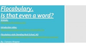 Flocabulary Is that even a word Website https