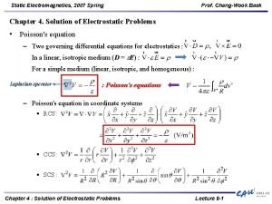Solution of laplace equation by separation of variables