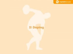 Il Doping Che cos il doping Uso di