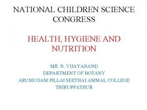 National children's science congress projects ideas